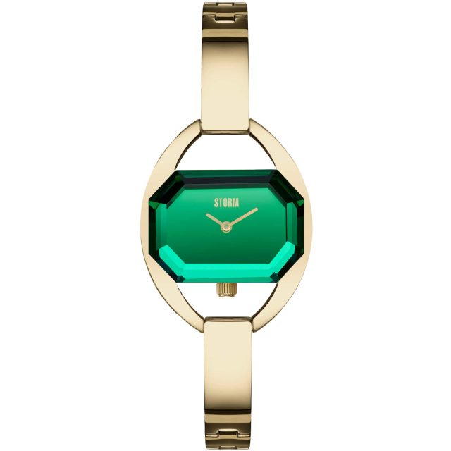 TULISA GOLD LAZER GREEN